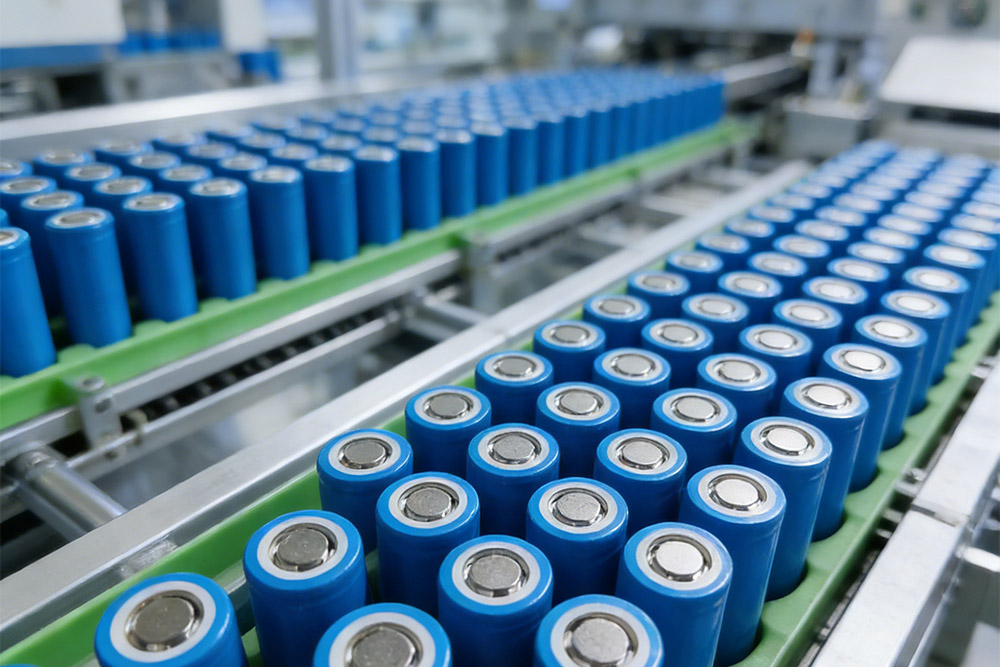 18650 battery 3000mah factory production line