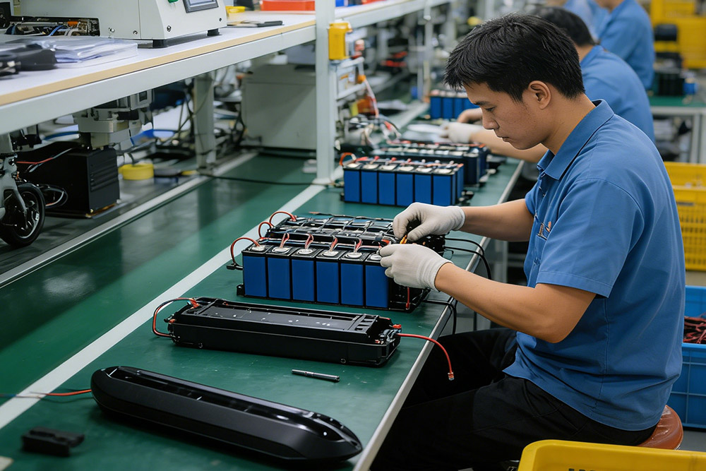 ebike battery factory production line for wholesale supply
