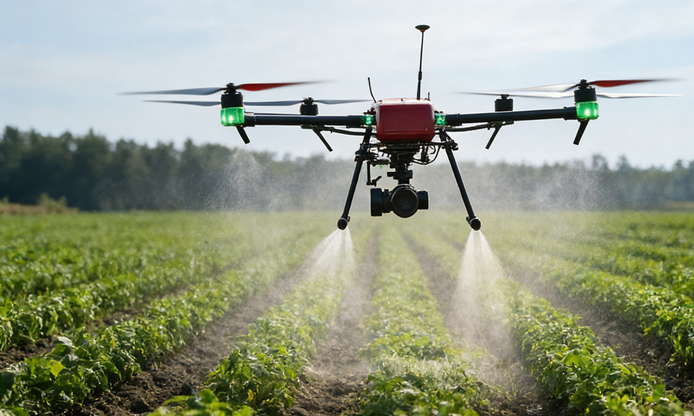 high capacity drone lipo battery used in agricultural spraying drone