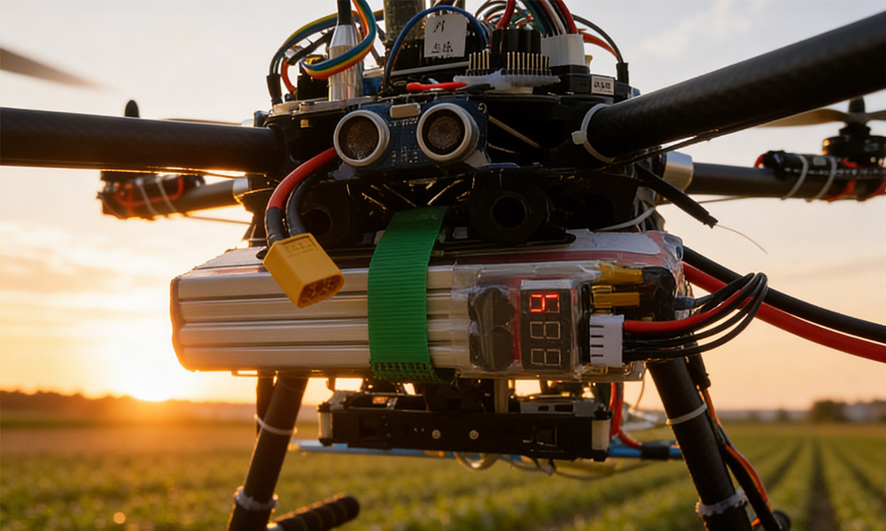 drone LiPo batteries used in commercial UAV applications