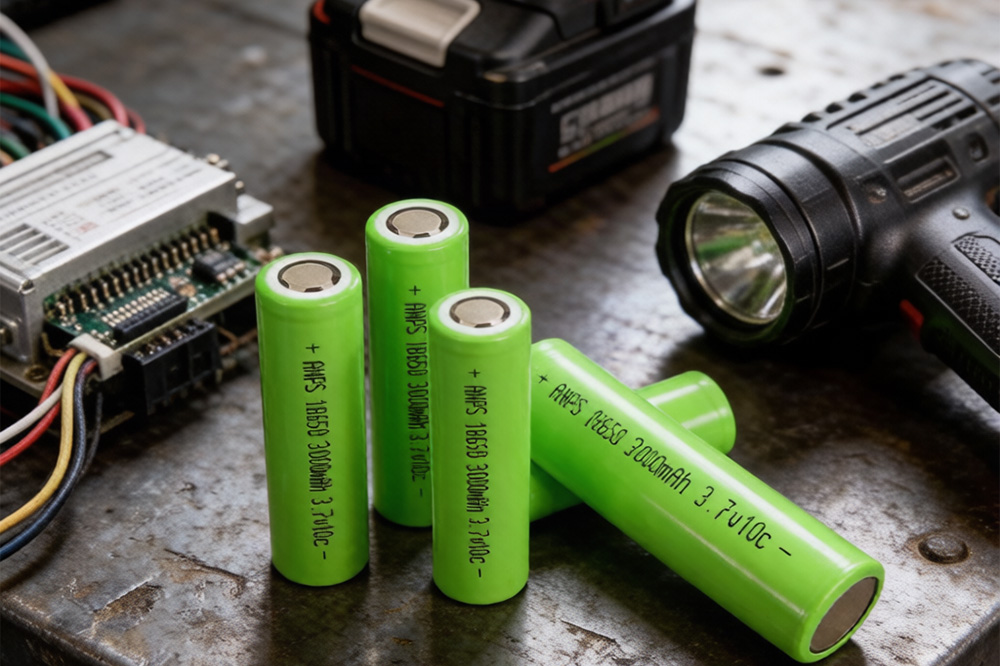 High discharge 18650 battery for high-drain devices