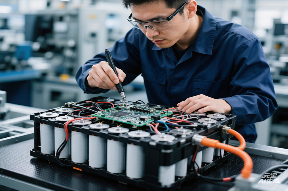 Custom Li-Ion Battery Pack for Industrial Applications