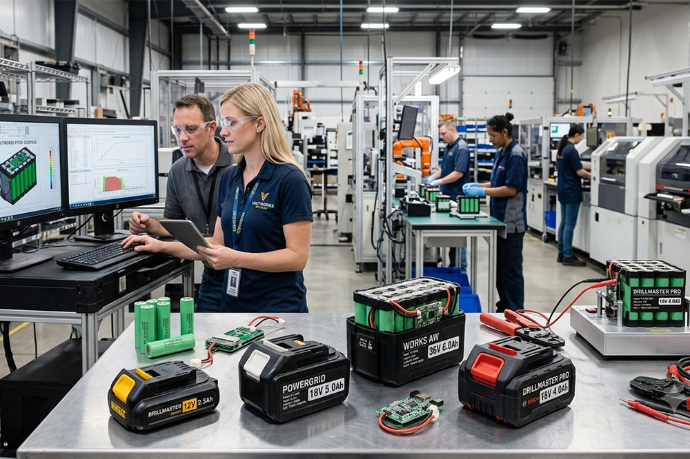 OEM ODM 18650 battery pack solutions for customized power tool applications
