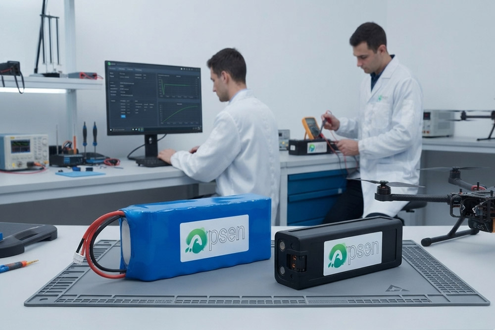 LiPo and Li-ion battery comparison for UAV drone manufacturers and battery solutions