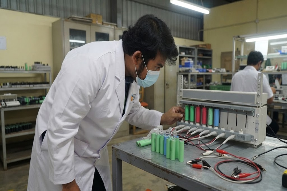 18650 lithium battery capacity testing with battery discharge equipment