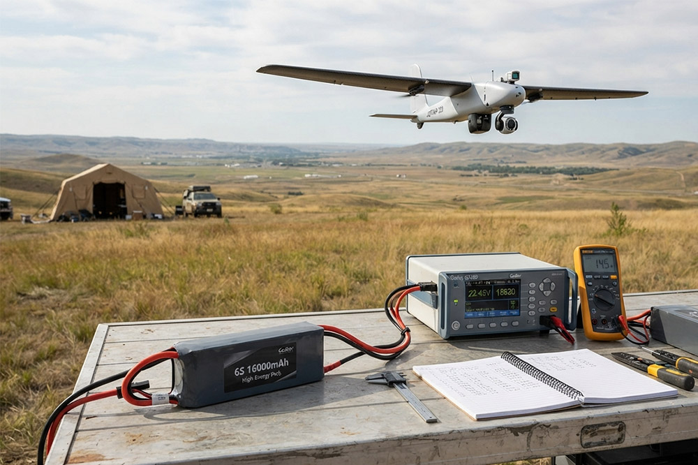 long range drone battery for long endurance UAV flight