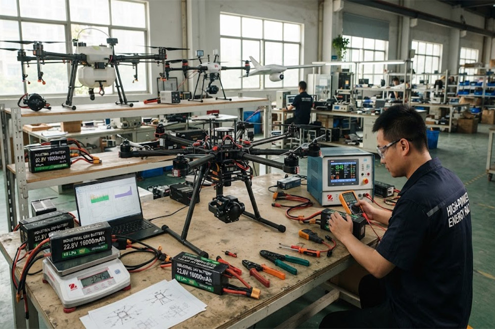 industrial UAV battery solutions for commercial drones