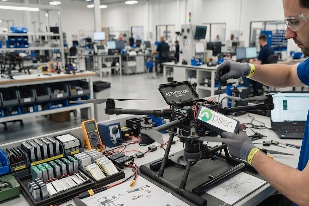 Why LiPo batteries are used in drones for high power and lightweight UAV applications