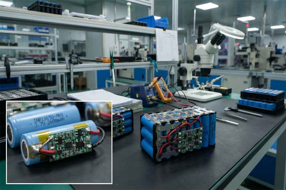 18650 protected battery with protection circuit for OEM applications