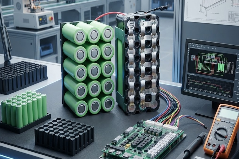 Custom 18650 battery pack development and OEM production