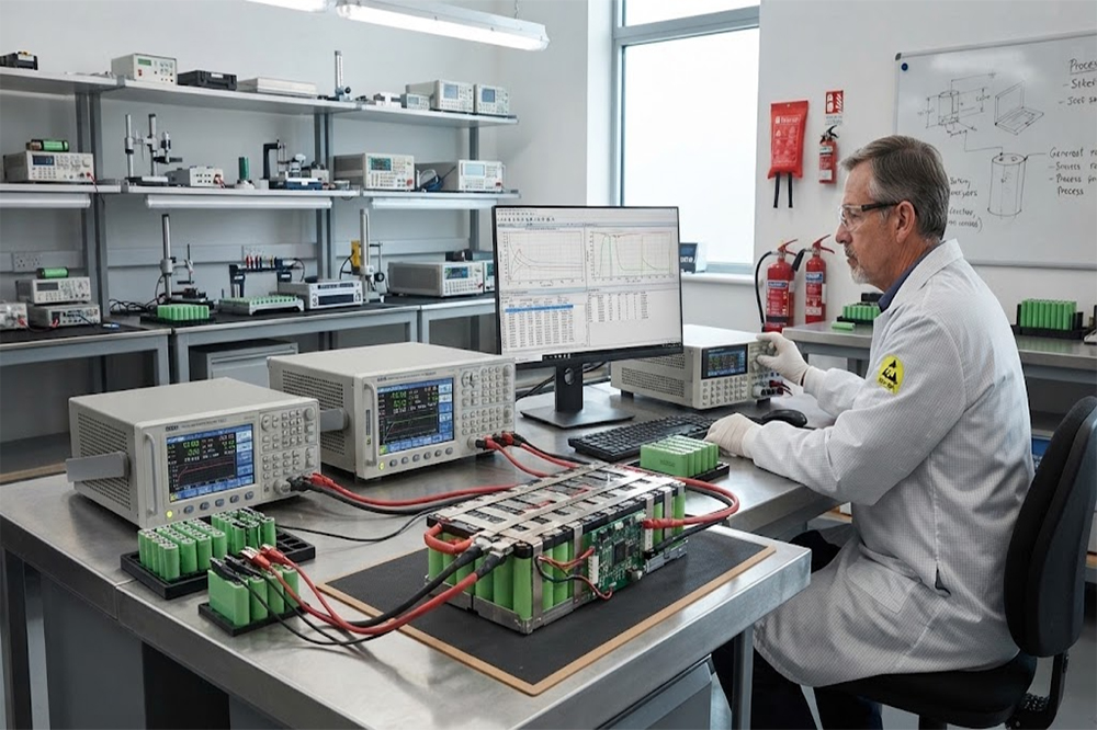 High-drain 18650 lithium-ion battery cells for high-current applications