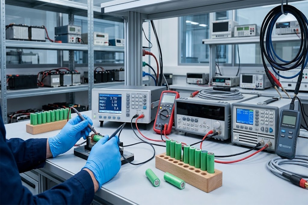 How to test 18650 lithium battery