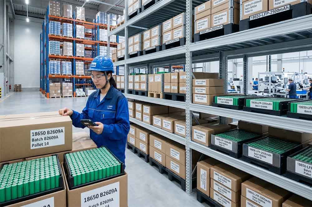 standard 18650 battery supplier with battery cell inventory
