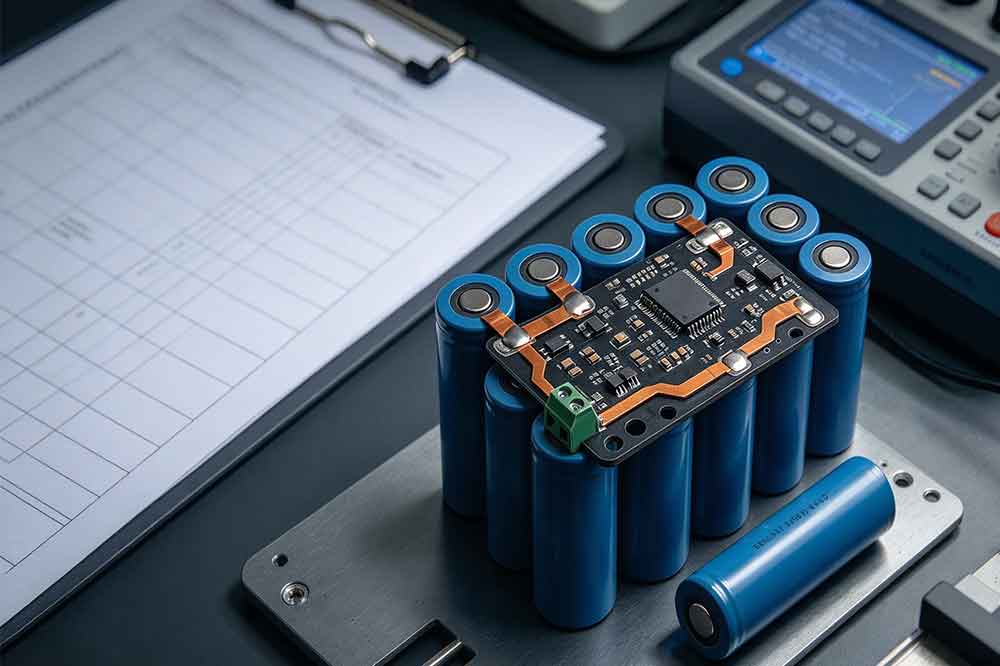 Protected 18650 lithium-ion batteries for comparing 2000mAh, 2600mAh, 3000mAh, and 3500mAh capacity options